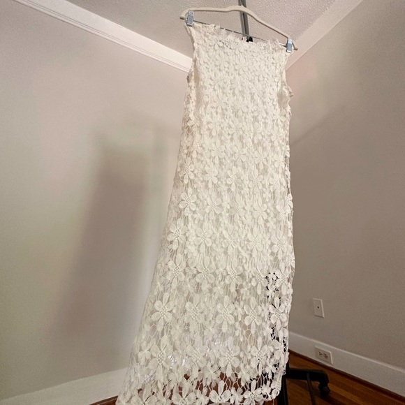 White Summer Dress - Picture 3 of 7